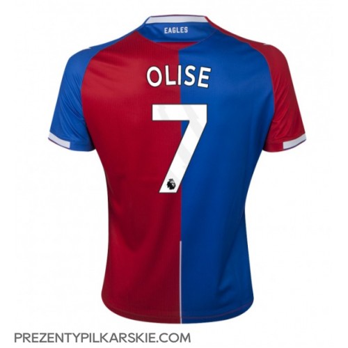 Stroje piłkarskie Crystal Palace Michael Olise #7 Koszulka Podstawowej 2023-24 Krótki Rękaw